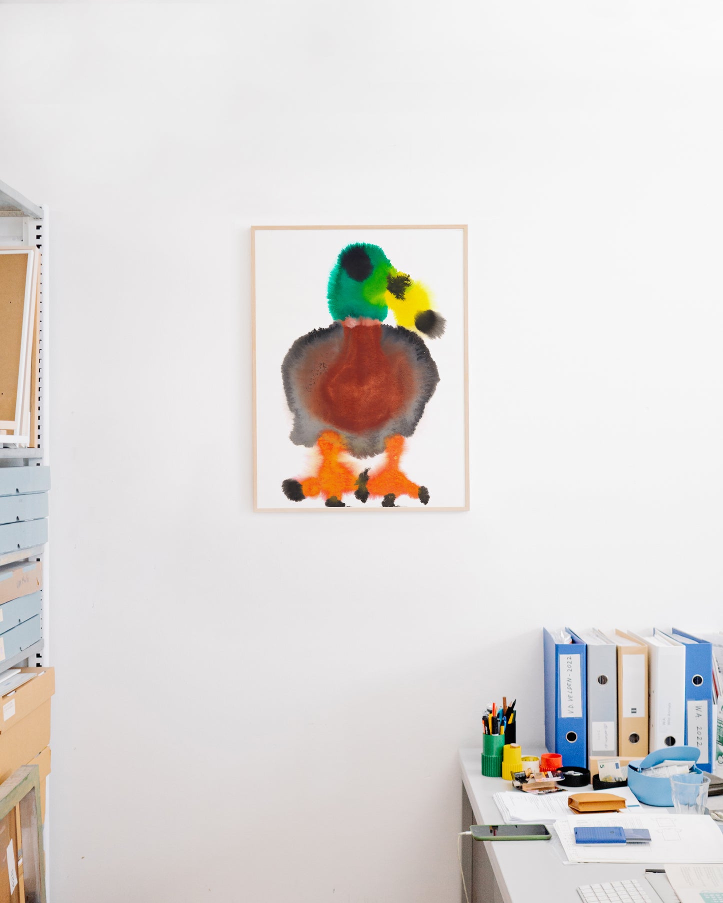 Duck From Front