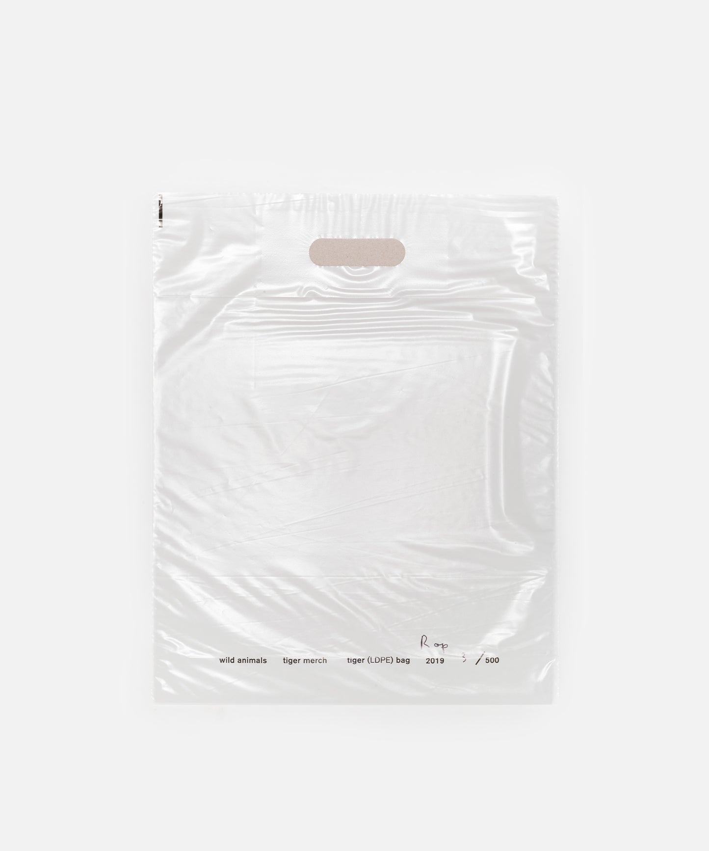 Tiger Plastic Bag