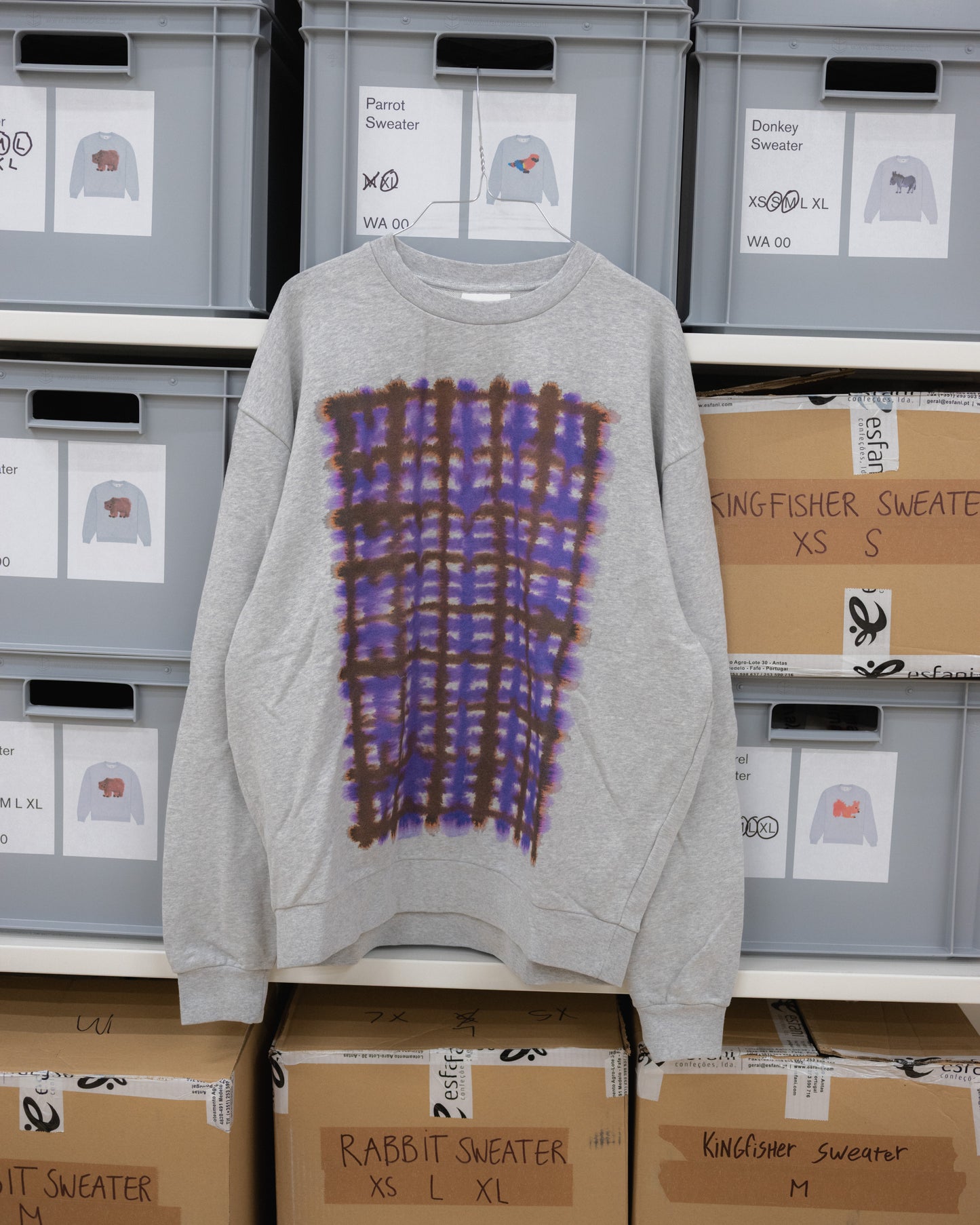 Pattern Purple/Brown