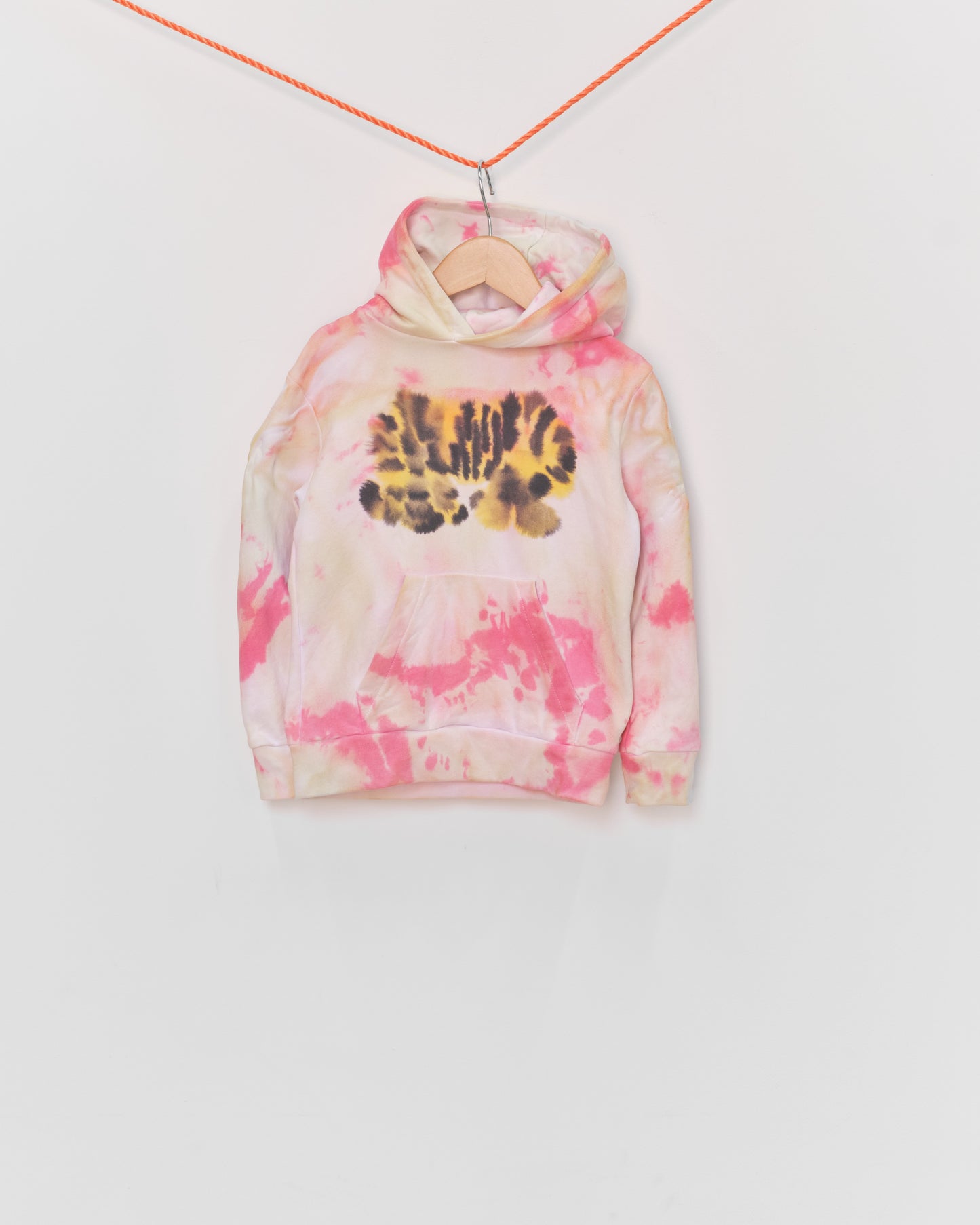 Tiger Front & Back Pink/Yellow