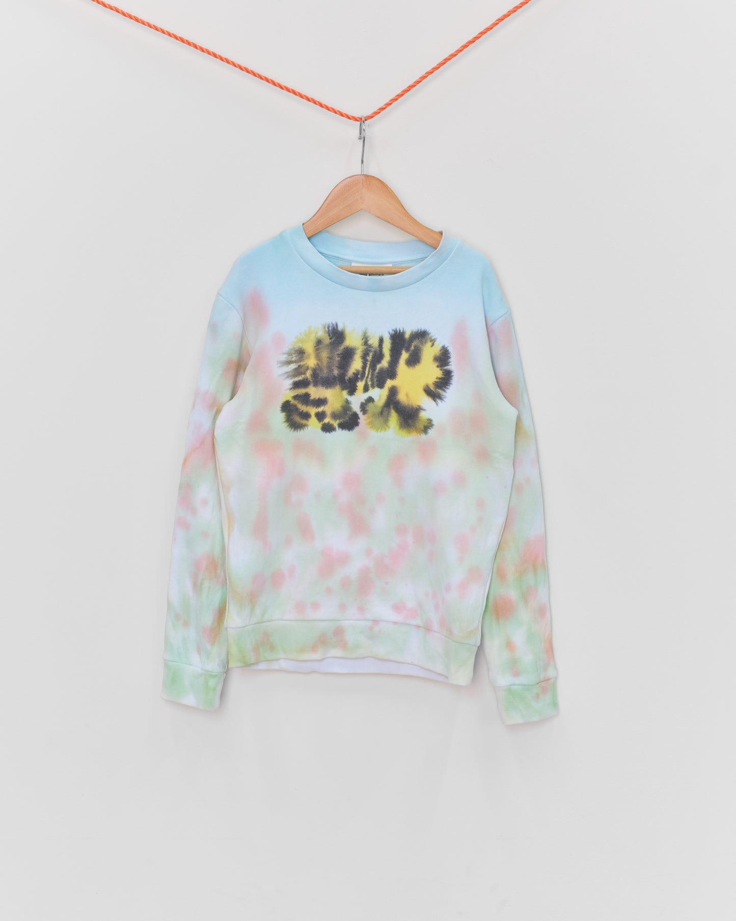 Tiger Front & Back Green/Pink/Blue