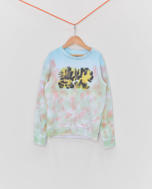 Tiger Front & Back Green/Pink/Blue