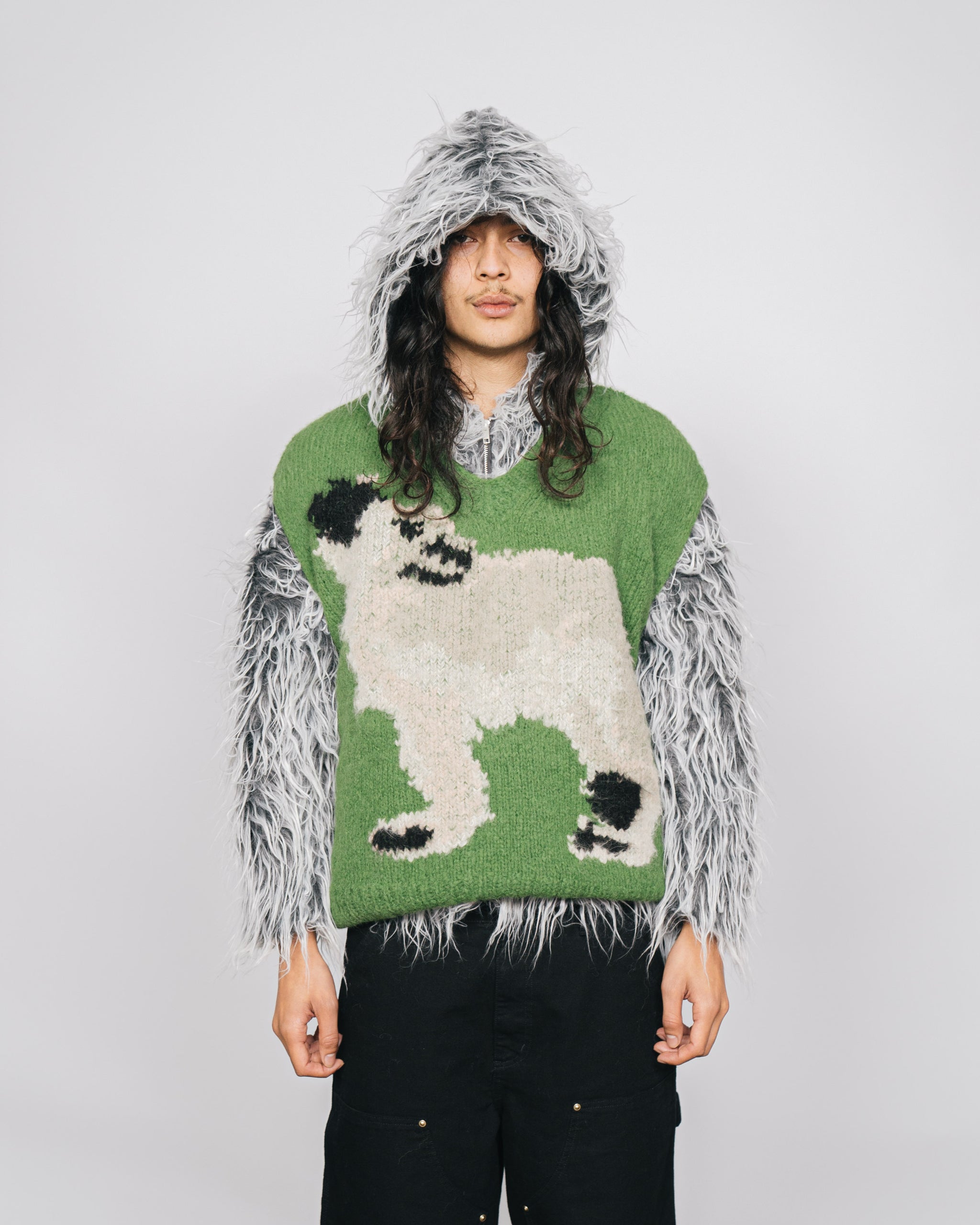 Hand Knitted Wolf, Dog Vest by Rop van Mierlo, Limited Edition – Wild ...