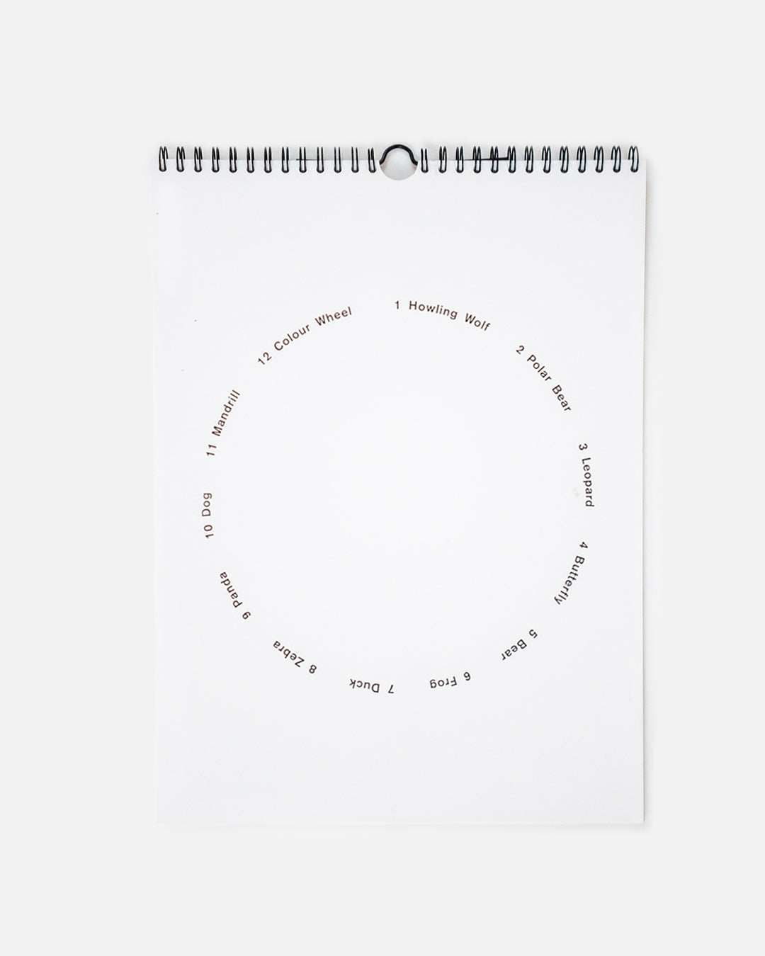 Calendar Rop Original Bench Players Animal Calendar by Rop van Mierlo, 24 x 33 cm ...